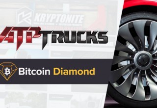 ATPTrucks' Logo with Bitcoin Diamond
