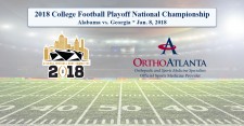 OrthoAtlanta Welcomes Alabama and Georgia Teams to College Football Playoff