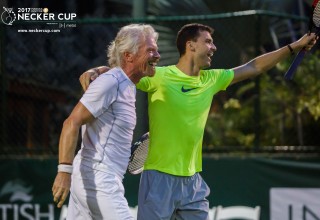 Necker Cup & Necker Open - Sir Richard Branson and Grigor Dimitrov