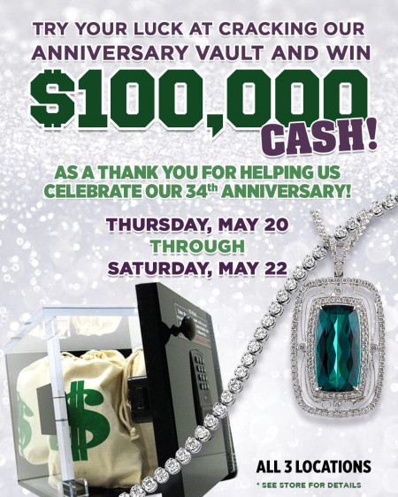 $100,000 Giveaway at Huntington Fine Jewelers