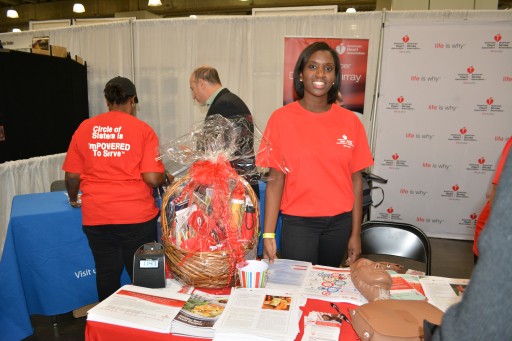 The American Red Cross Is One Of Many Vendors That Joined Circle Of Sisters 2015 Expo