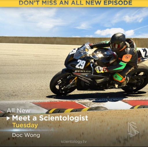 Meet a Scientologist Revs Up With Doc Wong