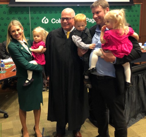 Autism Advocate and Rhodes Scholar Maureen Dunne Sworn in on COD Board of Trustees