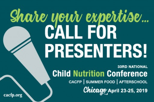 Workshop Proposals Invited for 2019 Child Nutrition Conference in Chicago