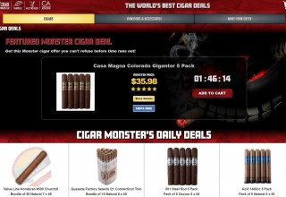 Cigar Monster Desktop Screen Capture