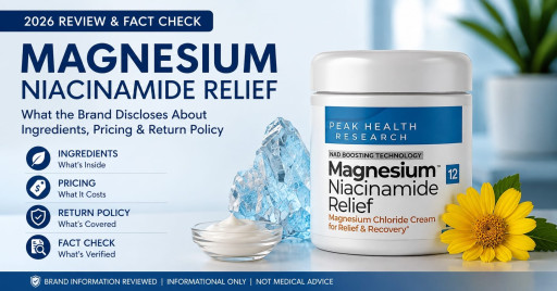 Magnesium Niacinamide Relief Reviews 2026: Is This the Topical Comfort Upgrade Back, Hip, and Leg Support Buyers Have Been Searching For?