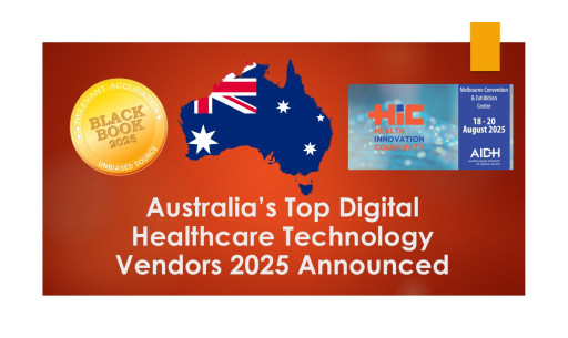 Australia's Top Healthcare IT Vendors Named by Black Book Research in 2025 Annual User Rankings