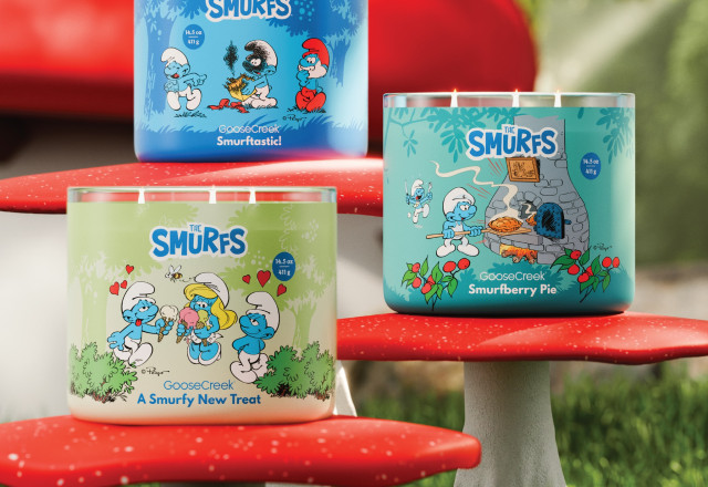 Smurfs x Goose Creek Candle