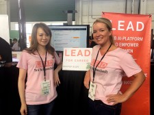 LeadForCareer team at TechCrunch Disrupt 2017