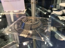 Example of electronics on a thermoformed substrate by Fraunhofer IVV at K Show 2019