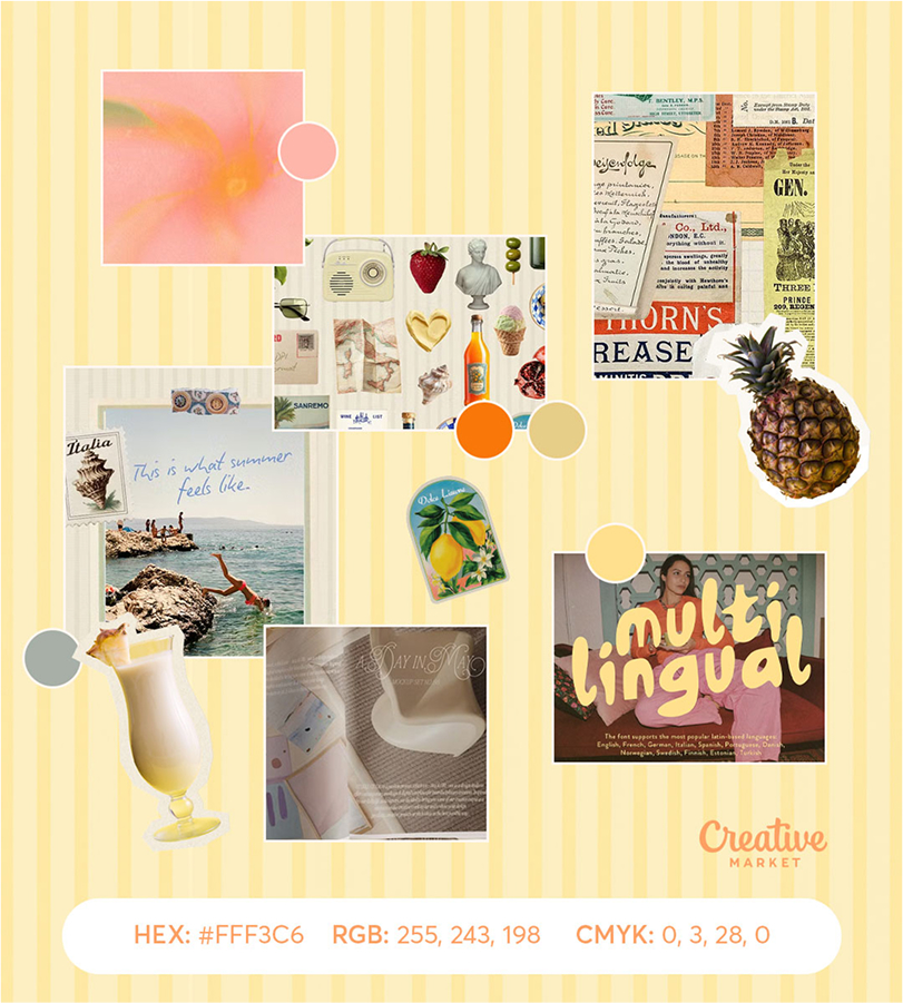 Color of the Season: Piña Colada (FFF3C6)