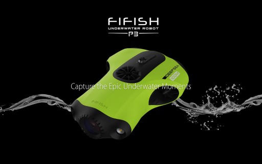 FIFISH P3 Underwater Robotic Vehicle Dives Into the Blue With True Cinematic 4K Video