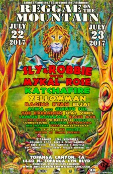 Reggae on the Mountain Music Festival July 22 & July 23