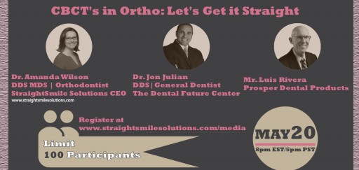StraightSmile Solutions™ - Orthodontic Consulting Company Announces Free Webinar on CBCT for Case Selection in GP Orthodontics