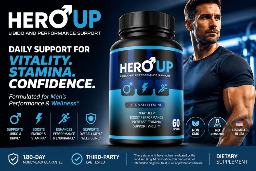 HeroUp Capsules for Men: The Brazilian Turmeric Trick to Support Healthy Performance by Hero Up