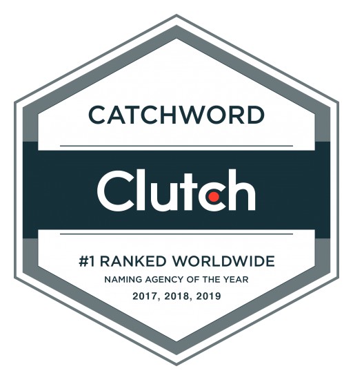 Catchword - First Naming Agency Ranked #1 for Three Consecutive Years