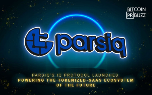 PARSIQ's IQ Protocol Launches, Powering the Tokenized-SaaS Ecosystem of the Future