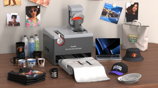 Easefly Unveils the World's First Fully Automatic 12-in-1 Heat Press Machine - One Device, Endless Creativity