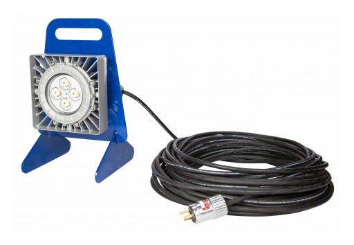 Larson Electronics Releases for RENT 70W Explosion Proof LED Light, 50' SOOW, 5,800 Lumens