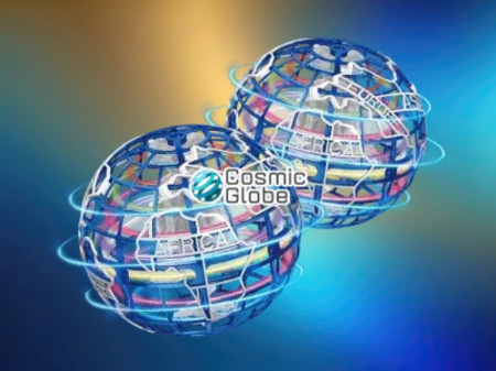 Cosmic Globe Flying Spinner Viral Hover Ball Toy