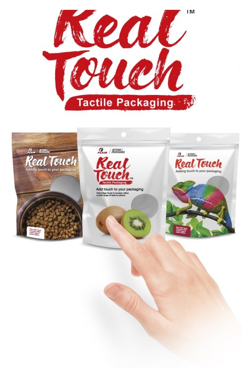 Flair Flexible Introduces Real Touch, Tactile Packaging Innovation at Expo West