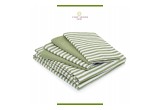 Cosy House Bamboo Sheets with Stripes Folded View