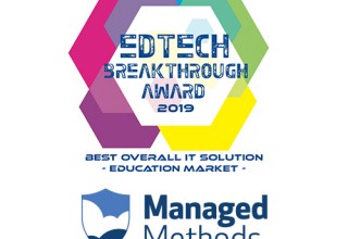 ManagedMethods Named Best Overall IT Solution for the Education Market 