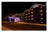 Glenwood Hot Springs Lodge lit up for the holidays