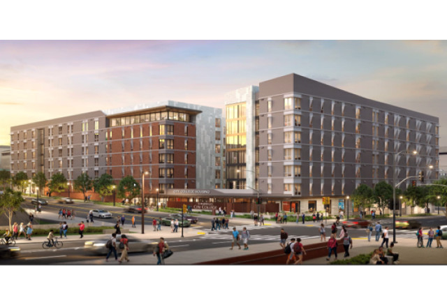 Affordable Student Housing Rendering