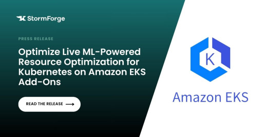 StormForge Announces Optimize Live ML-Powered Resource Optimization for Kubernetes on Amazon EKS Add-Ons