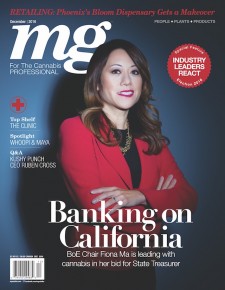 mg Magazine December Issue Cover with Fiona Ma