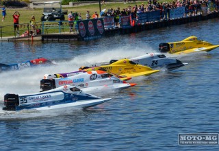 25 F1 boats expected to hit the water in their 120-mph flying rockets