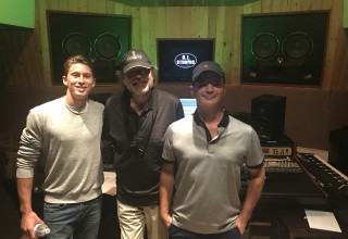 Brian Evans, Jesse Stenger, and Grammy Award winning producer Gary Anderson