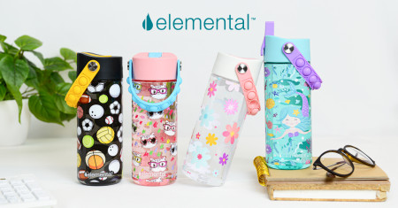 Elemental Splash Water Bottles