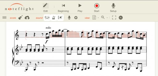 Noteflight Announces First Ever Audio Recording for Online Music Notation