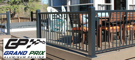 Grand Prix Aluminum Railing by Color Guard Railing