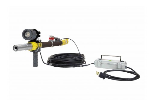 Larson Electronics Releases 18W LED Blasting Gun Light With Handle, Emergency Backup Battery