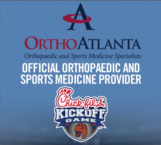 OrthoAtlanta Sponsors Chick-Fil-A Kickoff Game on September 3, 2016 Serving as Official Sports Medicine Provider