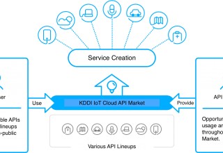 KDDI IoT Cloud API Market Chart