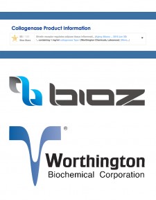 Bioz Badges on Worthington's Website