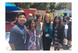 Mimi Walters with TYE participants 