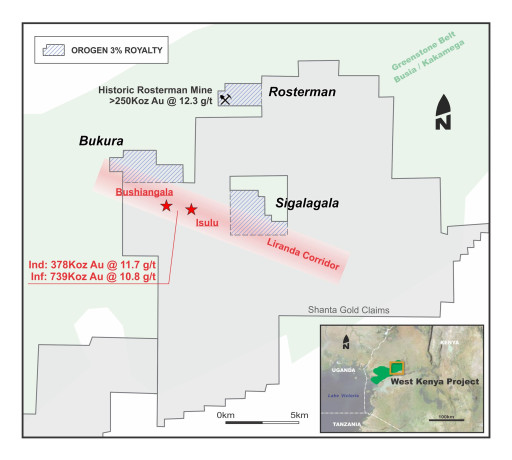 Orogen Closes Acquisition of Kenyan and Mexican Royalties