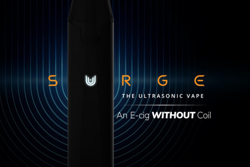 SURGE Pioneers Ultrasonic Technology in Vaping Devices