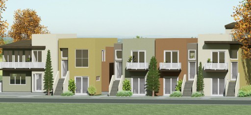 Grand opening of new row homes in National City, CA