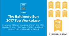 Glass Jacobson Named 2017 Baltimore Sun Top Workplace