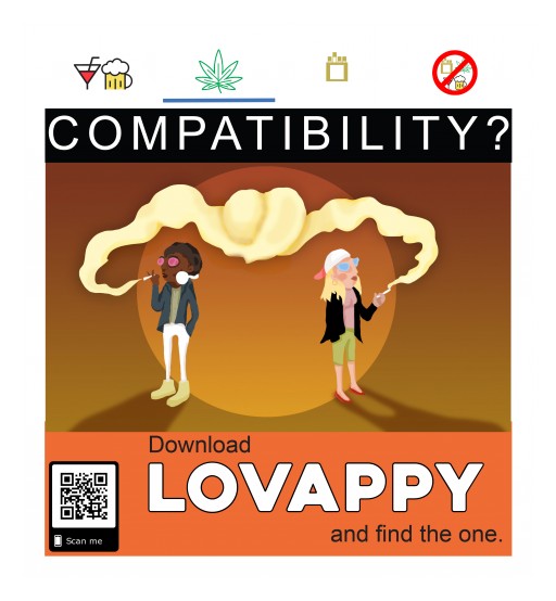 Lovappy© Announces a Novel Dating App Intended for Musicians, Cannabis Users and 'Ballers'