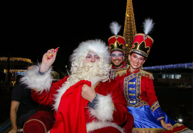 Arrival of Santa Claus - Três Lagoas/MS