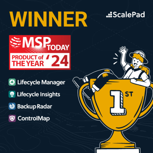 Four ScalePad Solutions Named Products of the Year for MSPs