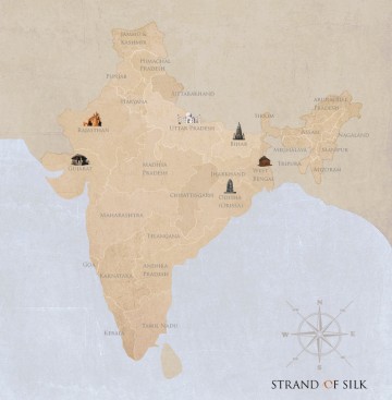 Journey Across Indian States with Strand of Silk