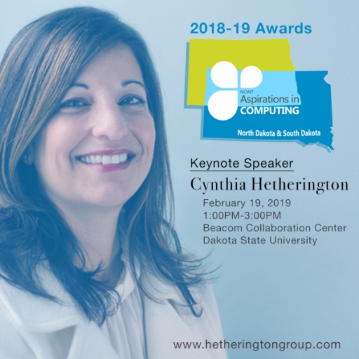 Hetherington Group's President to Give Keynote at NCWIT's Aspirations in Computing Awards Ceremony